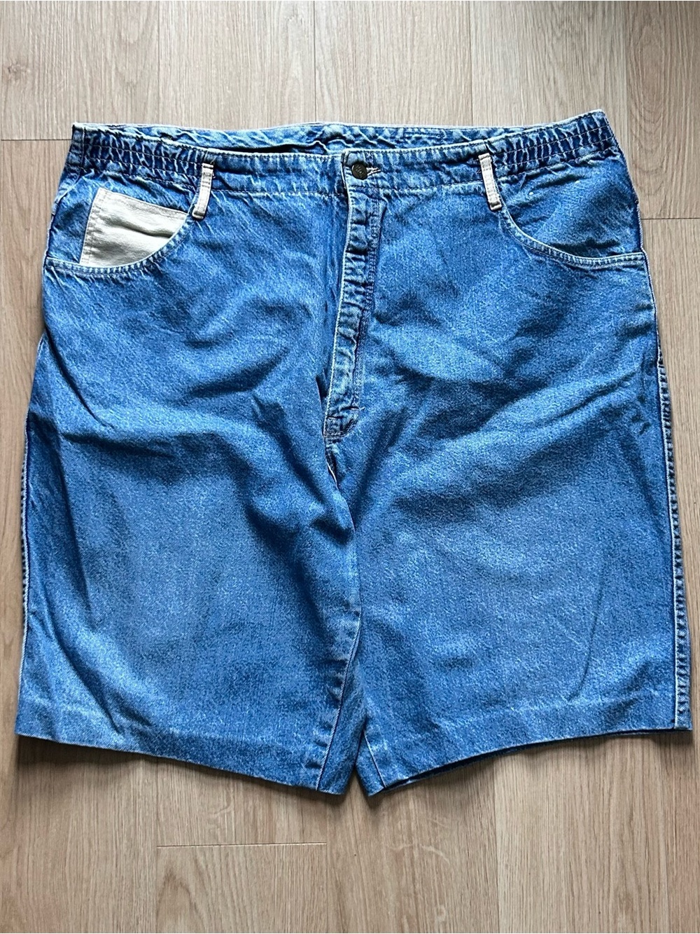 Men's Blue Denim Shorts